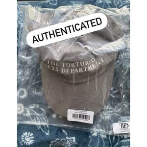 Taylor Swift TTPD Gray Dad Baseball hat AUTHENTIC - Tortured Poets Department